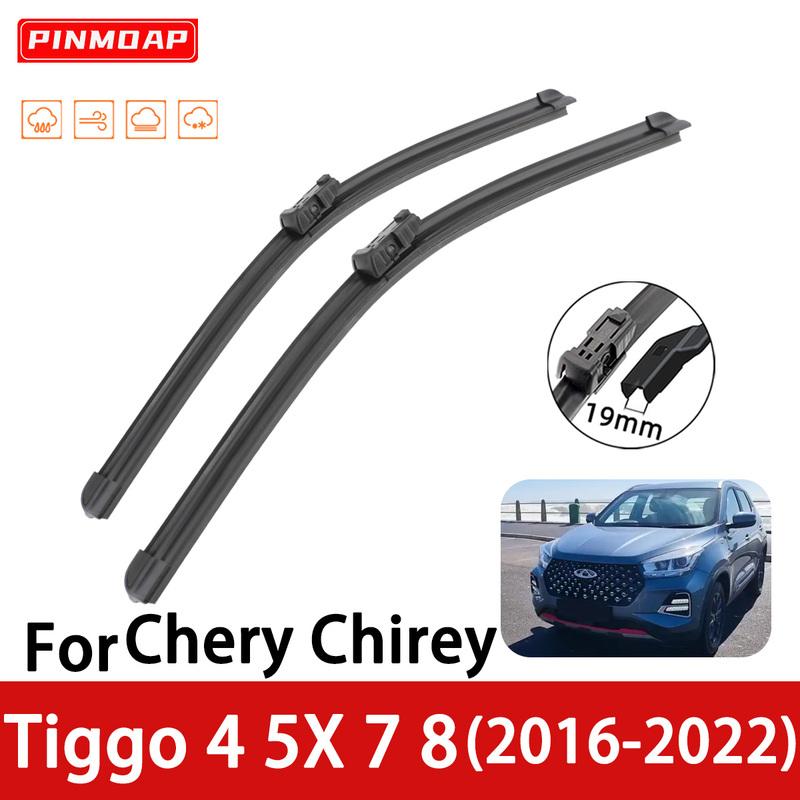 Car Wipers Rubber for Chery Chirey Tiggo 4 5X 7 8 Front Blade Brushes Cutter Automobiles Parts Accessories Windscreen Wipers