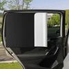 Magnetic Car Sunshades UV Reflective Privacy Curtains for Side Windows Anti-Glare & UV Protection for Front & Rear Windows