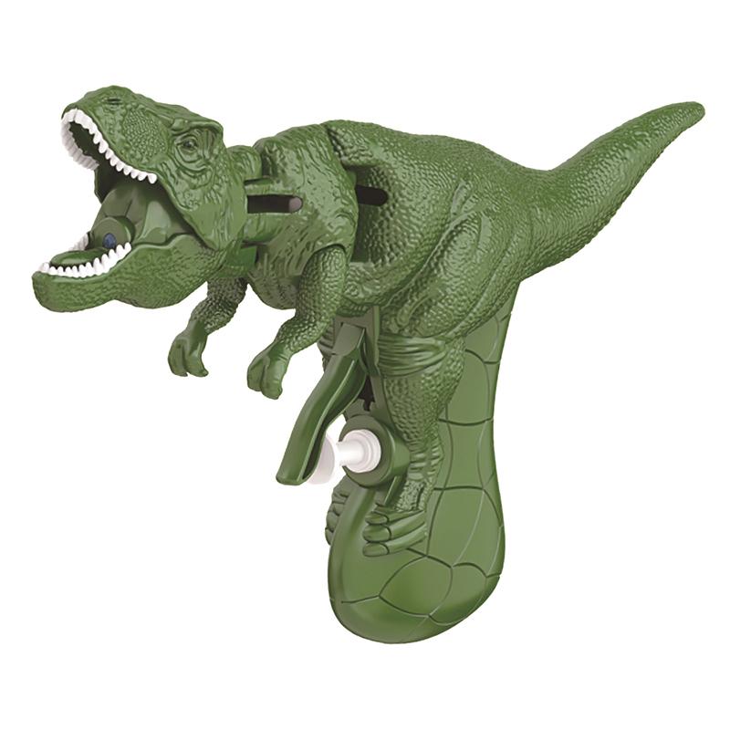 

Children Press Dinosaur Water Gun Spary Toy Shooting Pressing Grip Water Squirt Toy Summer Outdoor Beach Children S Water Toy темно-зеленого