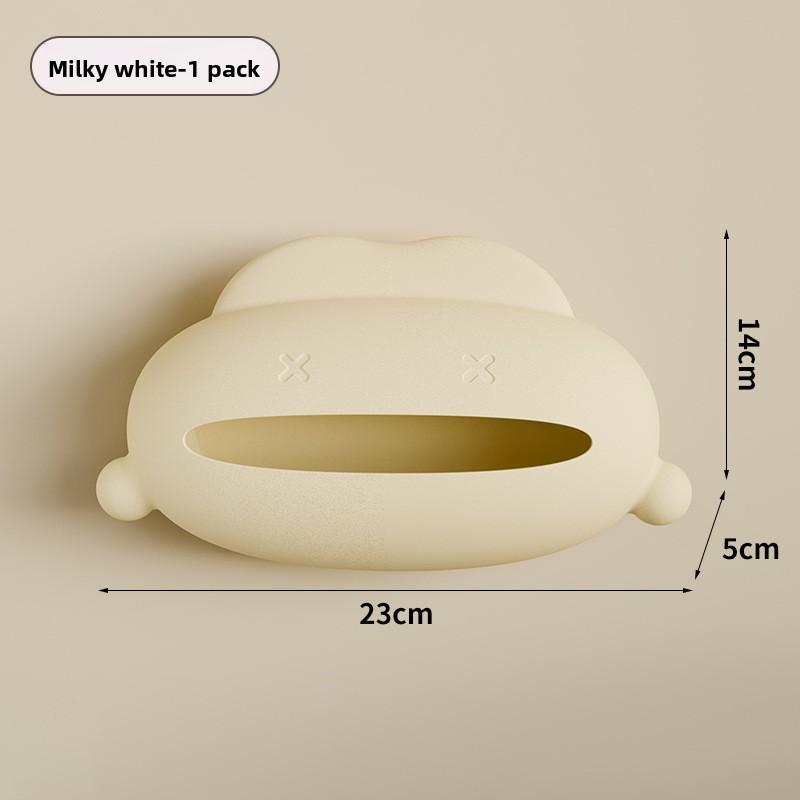 Wall-mounted Household Kitchen Bathroom Toilet Waterproof and Antifouling Garbage Bag Storage Box