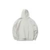 Li-Ning Fleece Lined Warm Long Sleeve Hoodie Unisex hoodies Cream AWDQD06-1