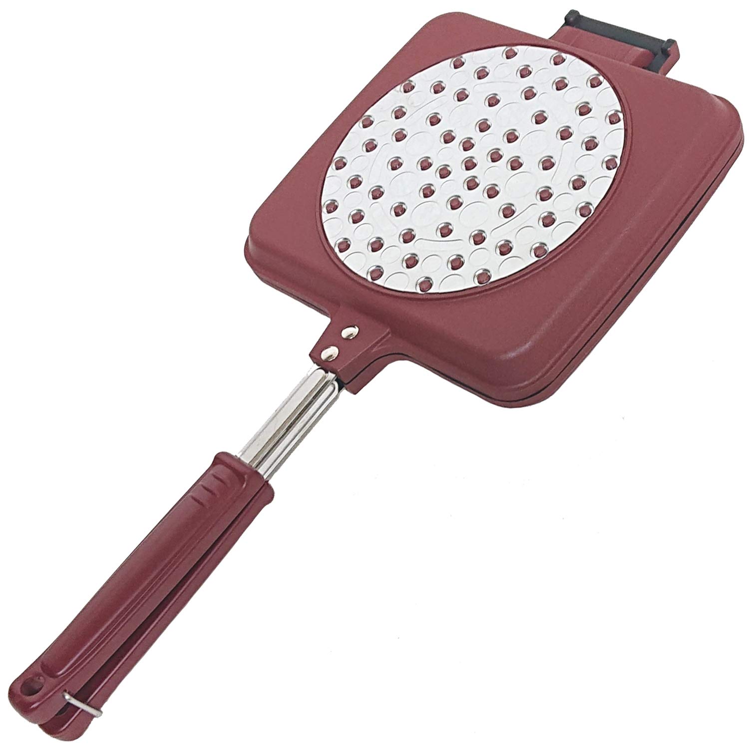 

Sugiyama Metal Сэндвичница, Индукционная плита прямого нагрева, Сковорода-гриль, Сковорода для жарки, Двойная плита, KS-3198, Сделано в Японии