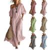 Elegante, casual en modieuze gestreepte off-shoulder jurk voor dames