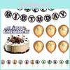 Us Among Theme Birthday Party Decor Suit Supplies Set Balloon Banner Caketopper