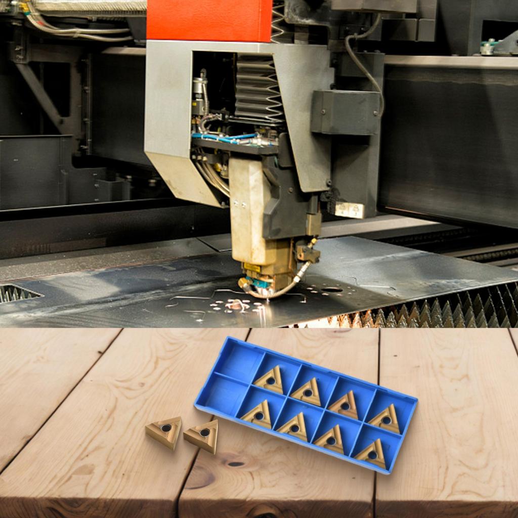 Hochwertige TNMG160404R ES Hartmetall-Dreheinsätze für verschiedene Materialien