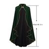 Medieval Vampire Pirate Robe Old Ranger Costume Adults Women Fancy Party Men Halloween Cloak Cosplay Cape disfraz adulto 2025