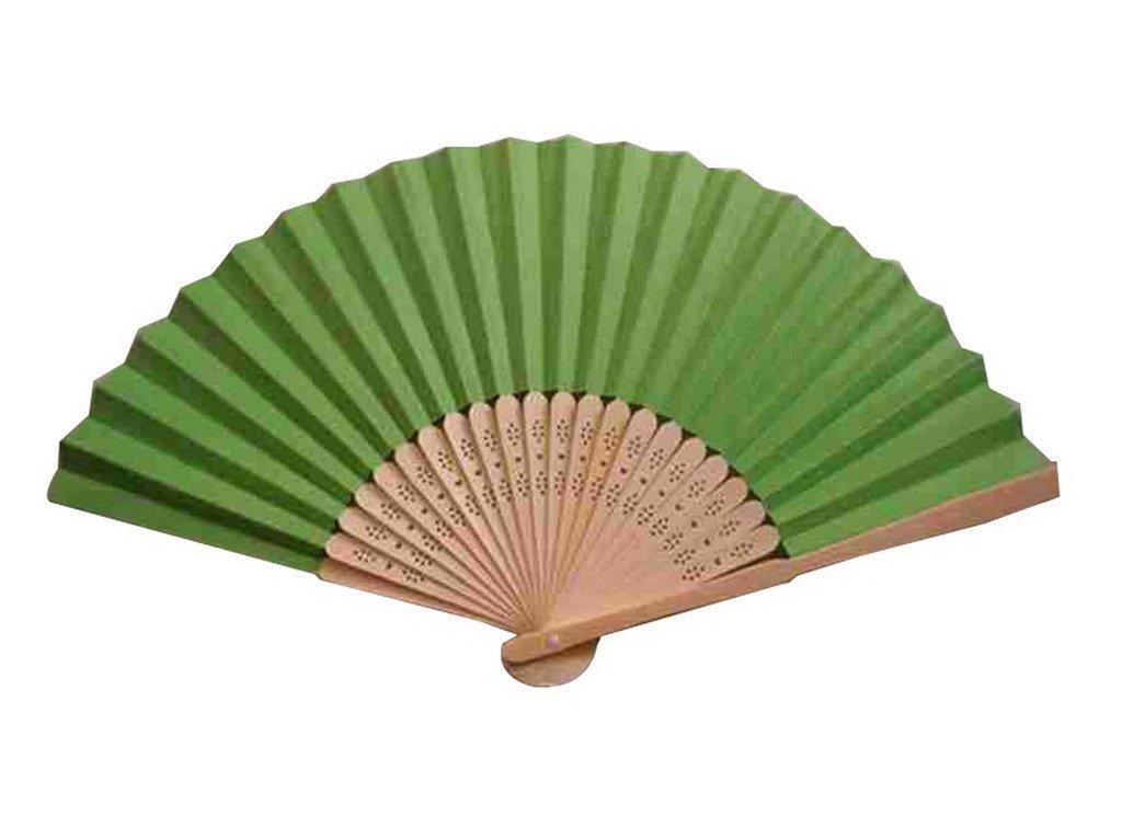 

Jixin4you Folding Dance Poetry Japanese Heat Green Fan, Fan, Durable, Student, Plain, DIY, Dance, Recitation, Shogi, Coming-of-Age Ceremony, Wedding, зелёный