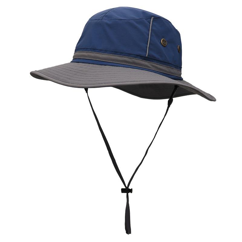 Spring and Summer Visor Hat Female Fisherman Hat Outdoor Mountaineering Light and Thin Big Brim Hat Sun Protection Hat Summer Cool Hat