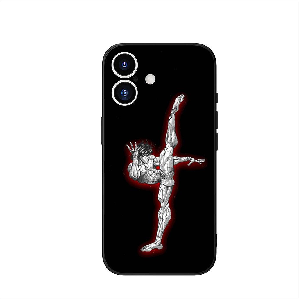 

Baki Cartoon Hanma Phone Cover Case for Samsung Galaxy A55 A54 A25 A36 A17 A26 A35 A33 A34 A14 A37 S8 S9 S20 S21 FE S10 Plus Galaxy S8+