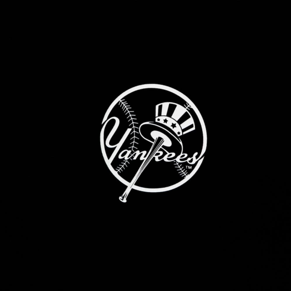 New Era New York Yankees Line Logo T shirT Black 14536488