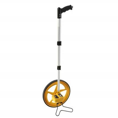 Level Tool Struct-Cast Measuring Wheel, 31.75 Cm Diameter, Yellow, Silver, 1 Wheel