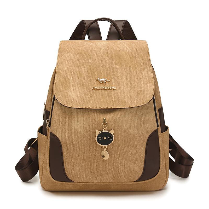 

Women s Backpack Large Capacity Travel Backpack жёлтый