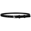 Minimalist Leather Belt For Women With Pin Buckle For Casual And Office Wear