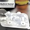 Ice Cube Grid 3D Pet Dog Shape Food-grade Silicone Ice Mold Dishwasher Safe Slow Melting Cocktail Ice Mold
