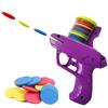 Funny Cat Toys Creative Turnip Gun With 15Pcs Reusable Foam Disc Pet Hunting Interactive Toy Dog Cat Pet Supplies