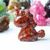 Unicorn Resin Figurine With Handcrafted Crystal Texture For Home Decor And Giftgiving