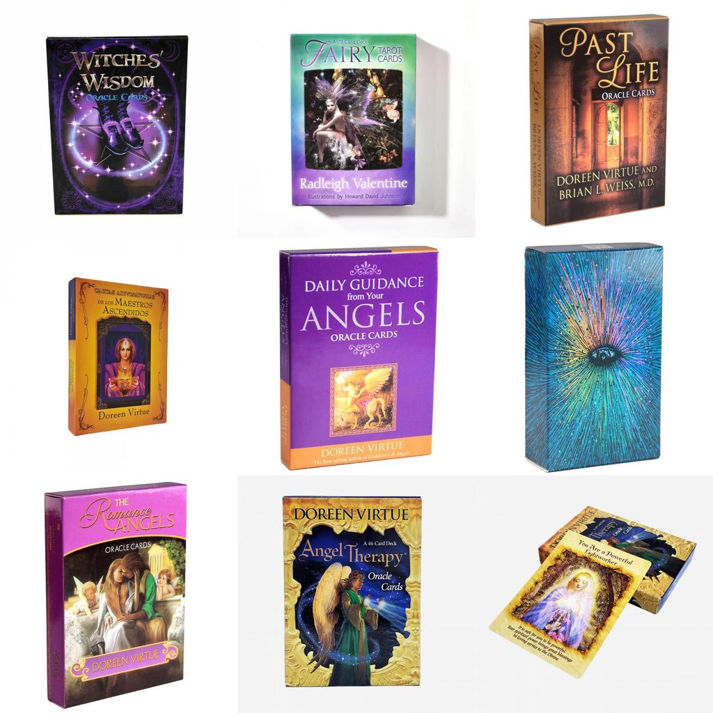 Oracle Masters Ascended Cards English Version Deck Tarots Party Toy Game Desktop