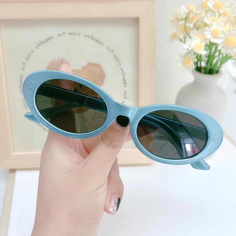 Fashionable Oval Sunglasses With Uv375 Polarized Lenses And Tr90 Frame For Trendsetters StyleF