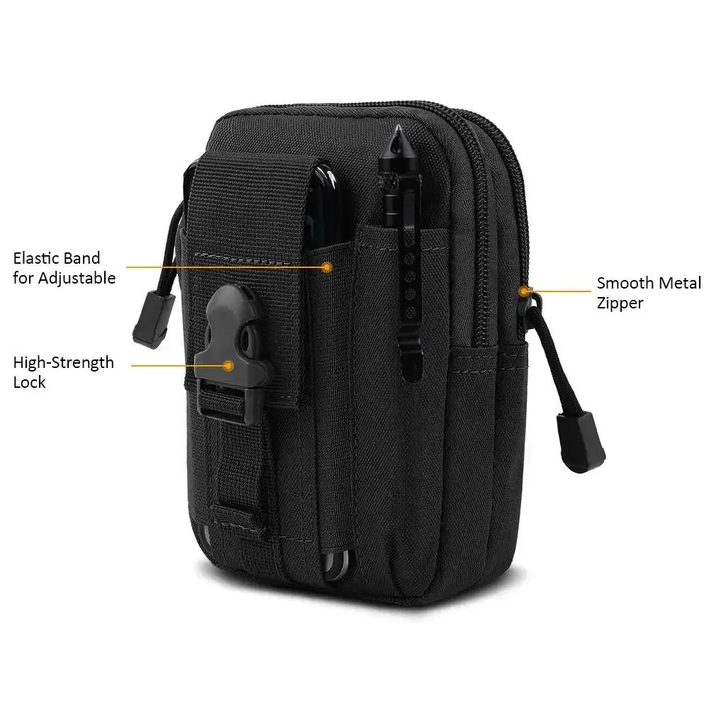 Tactical Leg Bag Fanny Pack Men Camouflage Riding Locomotive Multifunctional Belt Leggings Bag Hanging Waist Bag Storage Packs