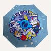 1pc Fantasy Creature Collage Umbrella with Plastic Handle,Suitable for All Seasons Home Travel Outdoor UmbrellaM1121