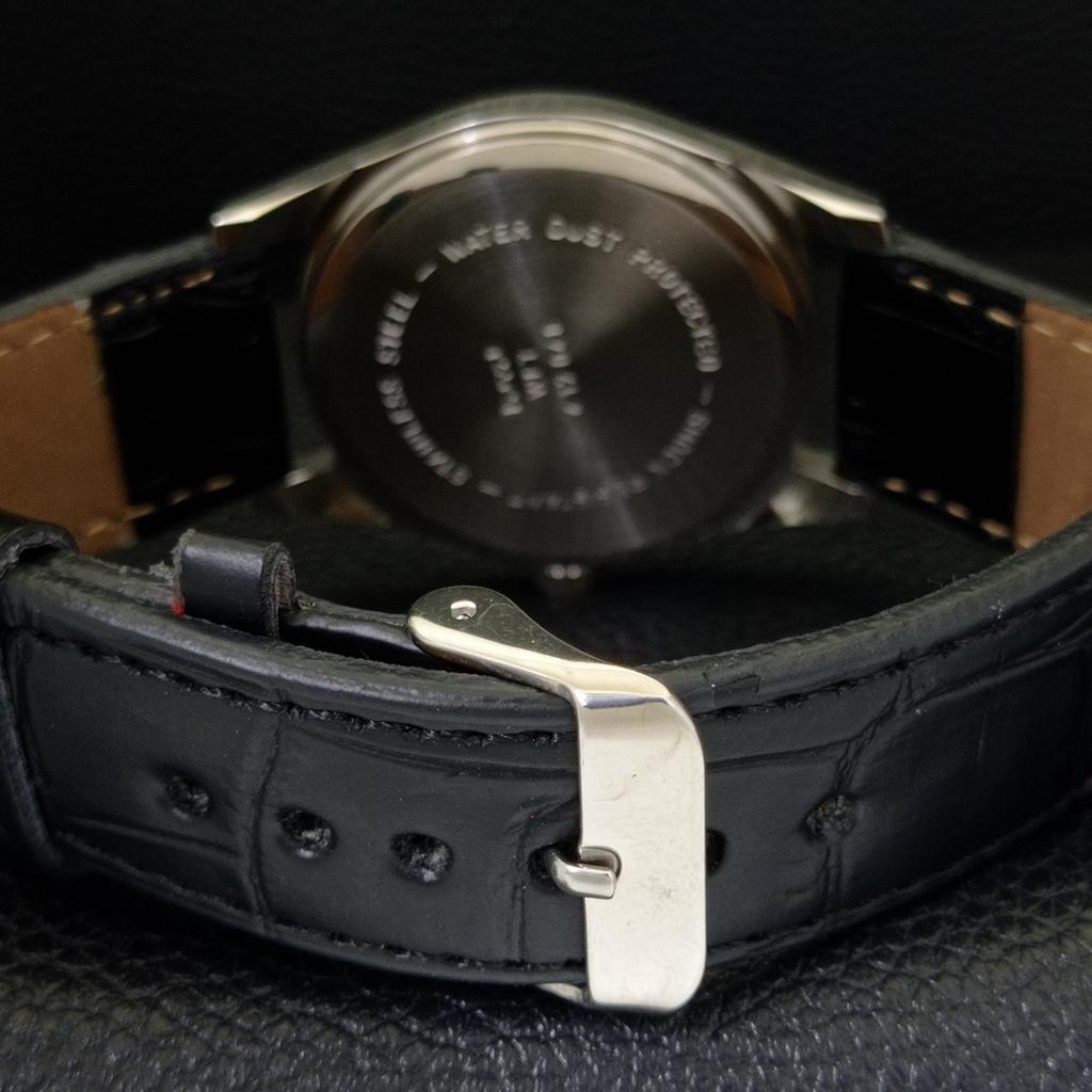 HMT HAND-WINDING VINTAGE INDIAN MENS BLUE COLOR DIAL WATCH A441012-4