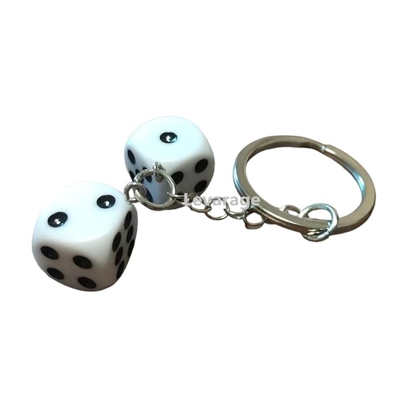 

dice dice keychain