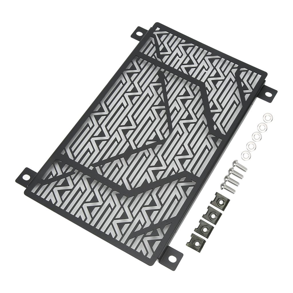Motorcycle Grille Stainless Steel Water Cover Replacement for 250 300 400 2018+(Black )