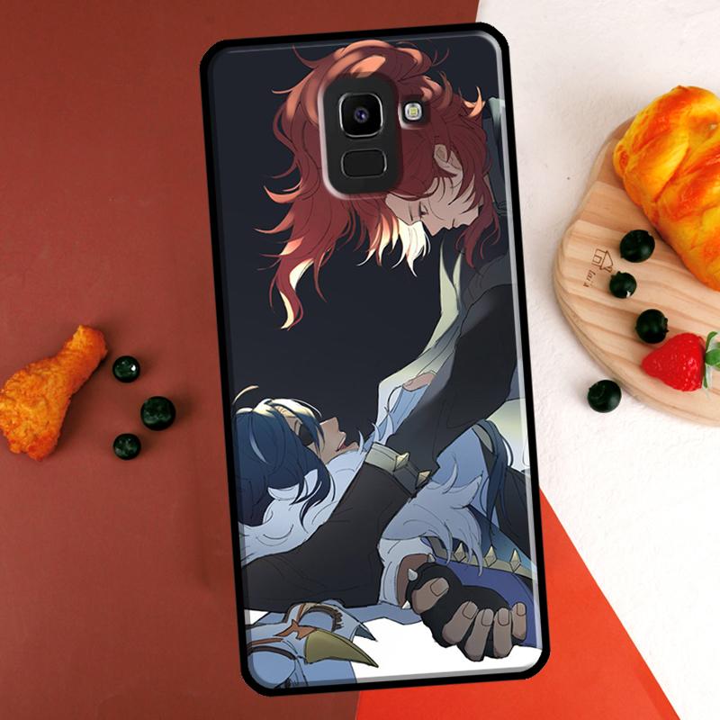 Kaeya and Diluc Genshin Impact Case For Samsung Galaxy M31 M21 M53 M11 M13 M32 M52 M15 M35 M55 M14 M34 M54 M06 M16 M36 M56
