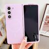 For Samsung Galaxy Z Fold 5 4 3 2 Magsafe Case Magnetic Wireless Charging Ultra-thin Skin Matte Shockproof Hard Cover Accessorie