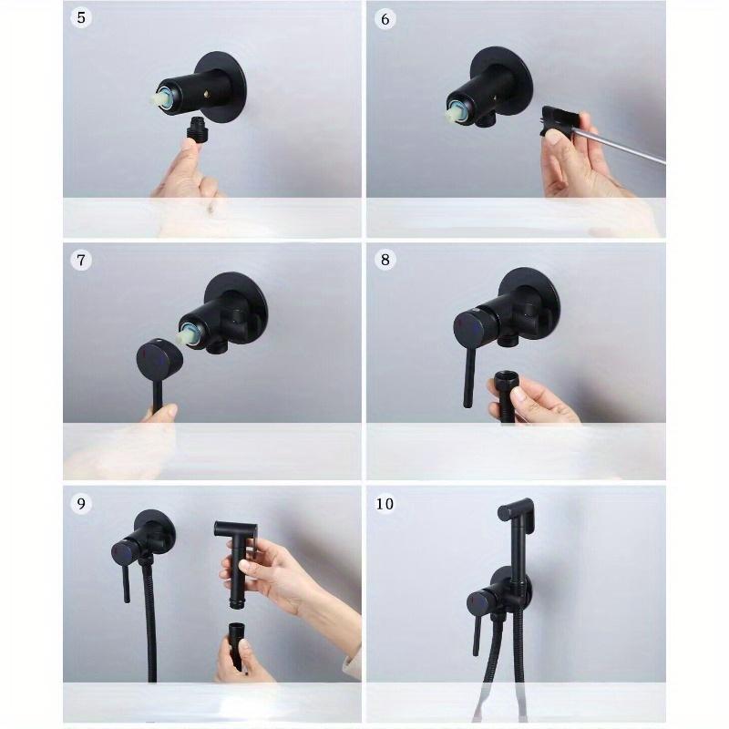 Toilet Sprayer Gun Hand Bidet Faucet for Bathroom Hand Sprayer Shower Head Bathroom Supplies