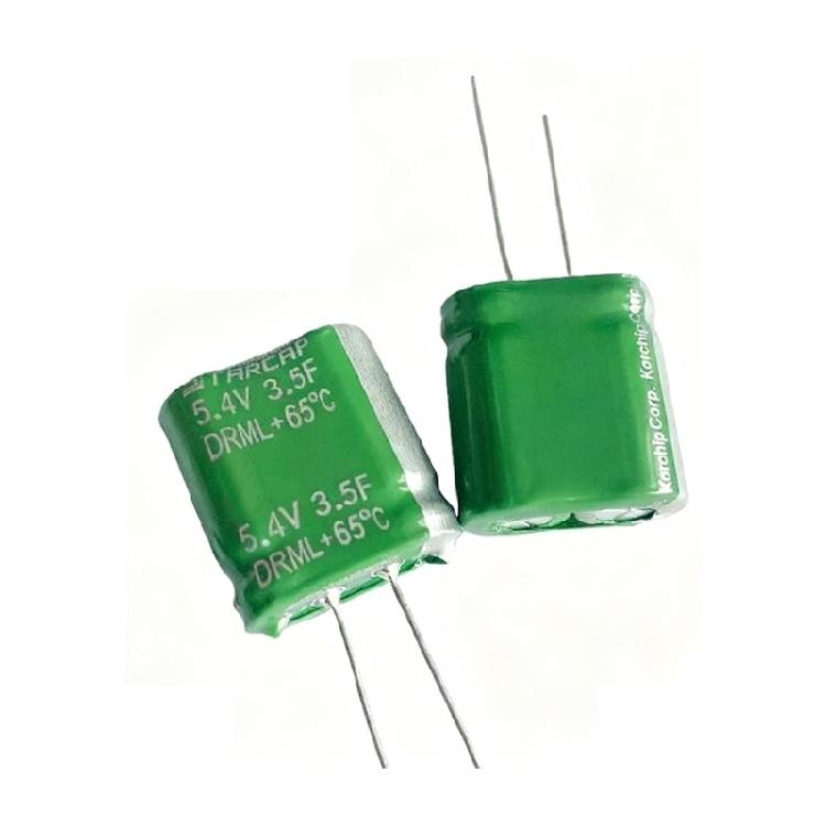 High Capacity 5.4V/5.5V 3.5F Super Capacitor Faradic Capacitor Automotive Super Faradic Capacitor Circuit Development Capacit