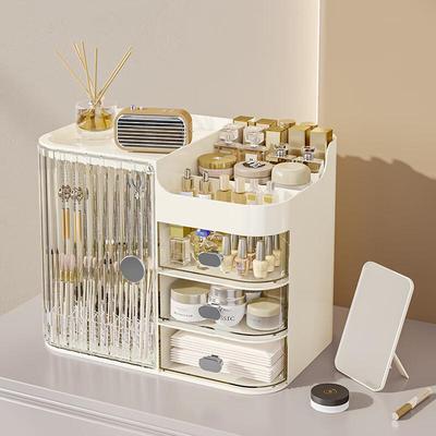 Transparent Dustproof Desktop Cosmetic Storage Box