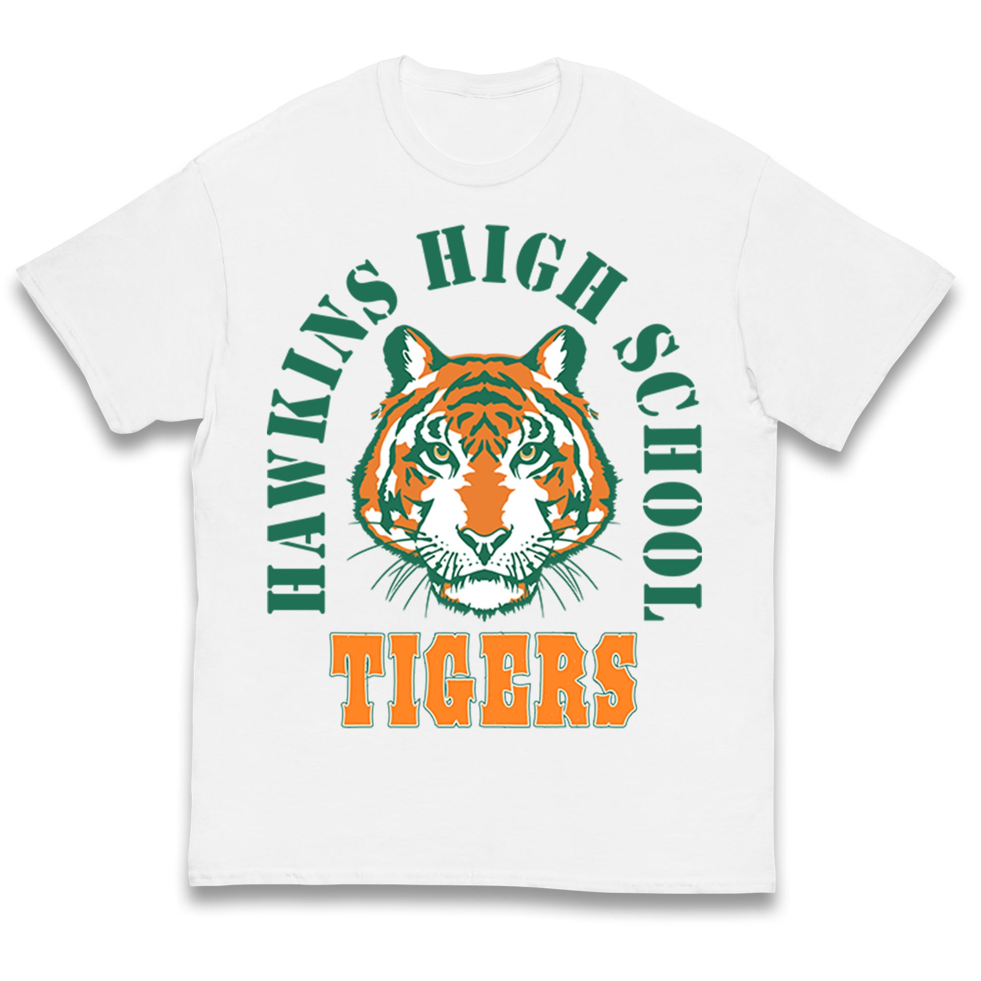 Hawkins High School Tigers Kids T Shirt 100