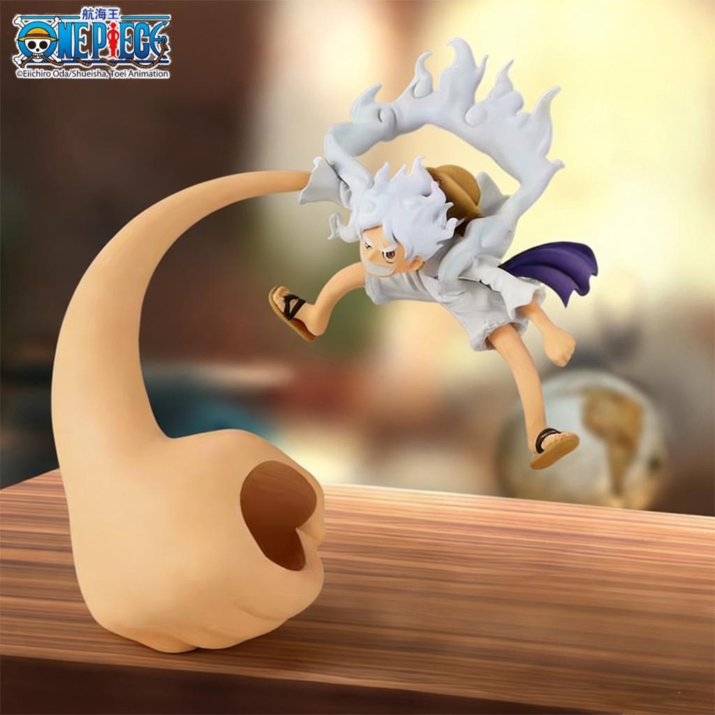 1pc Officially One Piece Luffy Gear 5 Figure Awakened Ultimate Form Display Model Anime Collectible Beautiful Gift
