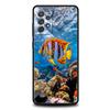 Phone Case For Samsung A15 A13 A35 A55 A51 A71 A41 A31 A21S A03S A05 A17 A23 A25 A33 A53 A73 5G A07 4G Cover Cartoon Cute Fish