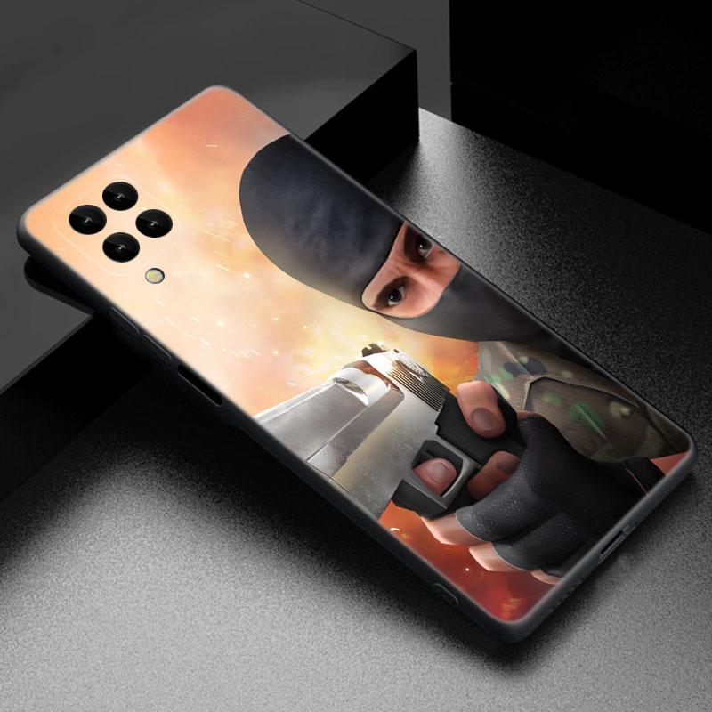 Custodia per telefono Hot Game STANDOFF-2 Per Samsung A13 A22 A24 A32 A23 A25 A34 A35 A52S A53 A54 A55 A73 A12 A14 A15 A31 A33 A50 A51 A72