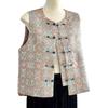 Women's Retro Chinese Style Jacquard Vest