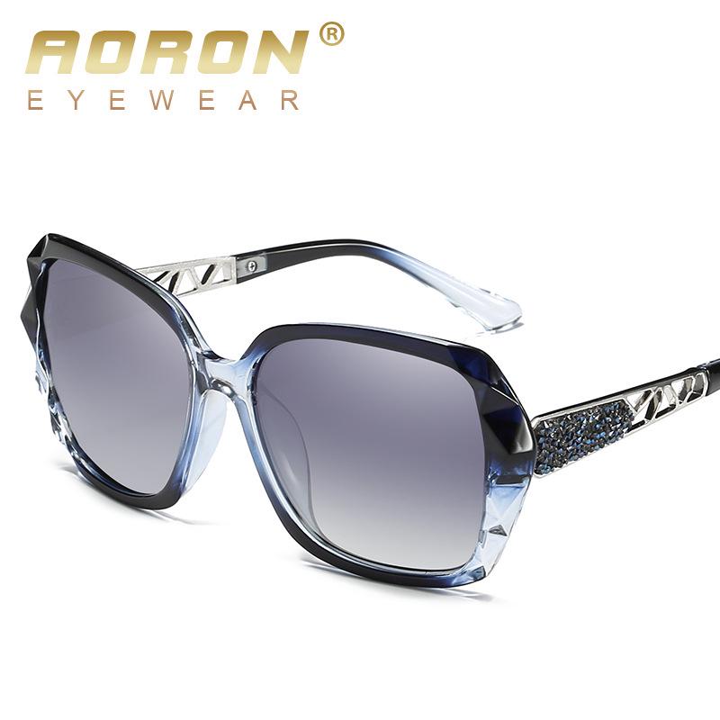 

aoron Polarized Sunglasses Women s Sunglasses Fashion Color Film Lenses Pearl Sunglasses 15cm*14cm* 5cm
