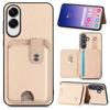 For Samsung Galaxy S25 Edge Case Card Slots Kickstand Phone Back Cover with Card Tool