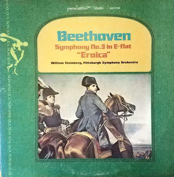 LP Record LUDWIG VAN BEETHOVEN WILLIAM STEIN  Symphony No. 3 In E Flat Op. 55 Er SQN7742 Sine Qua Non 1975 US Classical Used