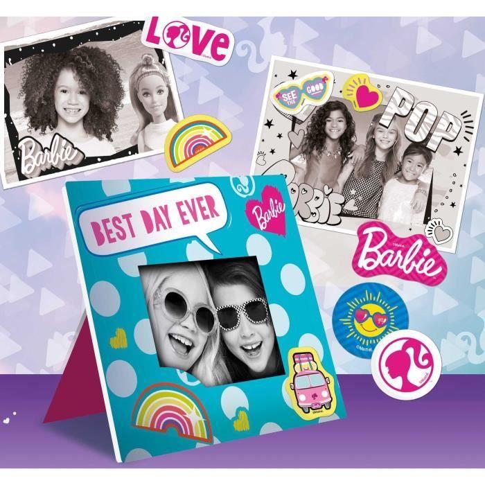 Appareil Photo Instantané - HI TECH - PRINT CAM - BARBIE - Double caméra, effets spéciaux, impression instantanée