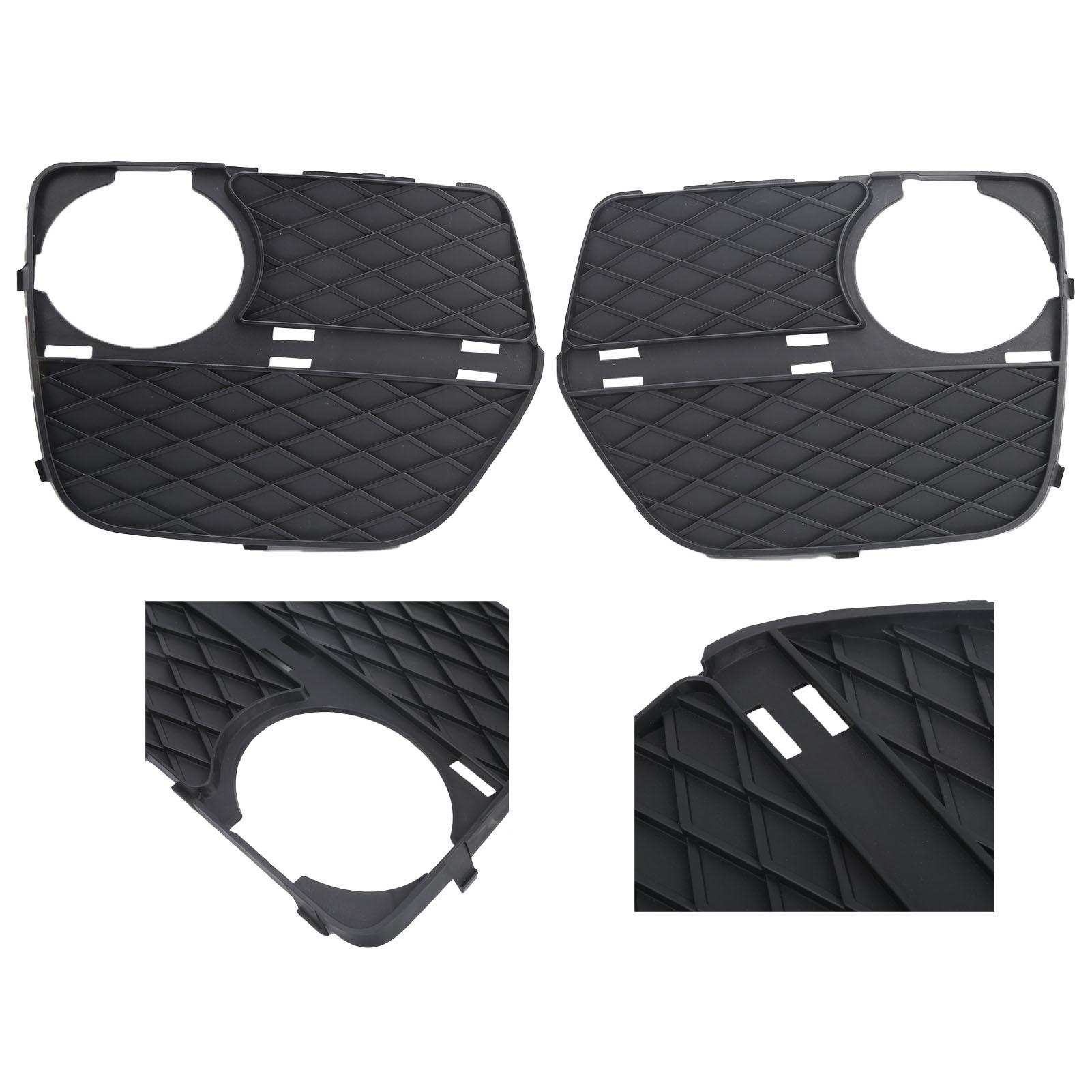

Pair Front Bumper Fog Light Grille 51117312605 51117312606 Fit for X6 E71 20122014