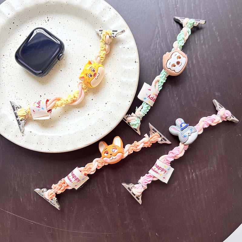 Smartwatch Band for Apple S10/S11 & Xiaomi S10 Ceramic - Zootopia Cute Animal Edition