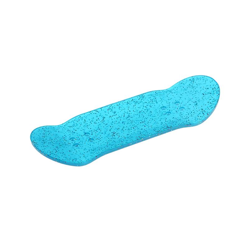 Mini Glow In Dark Finger Skateboard Luminous Fingerboard Deck Toy Kids Stress Relief Toys For Adult Children Gifts