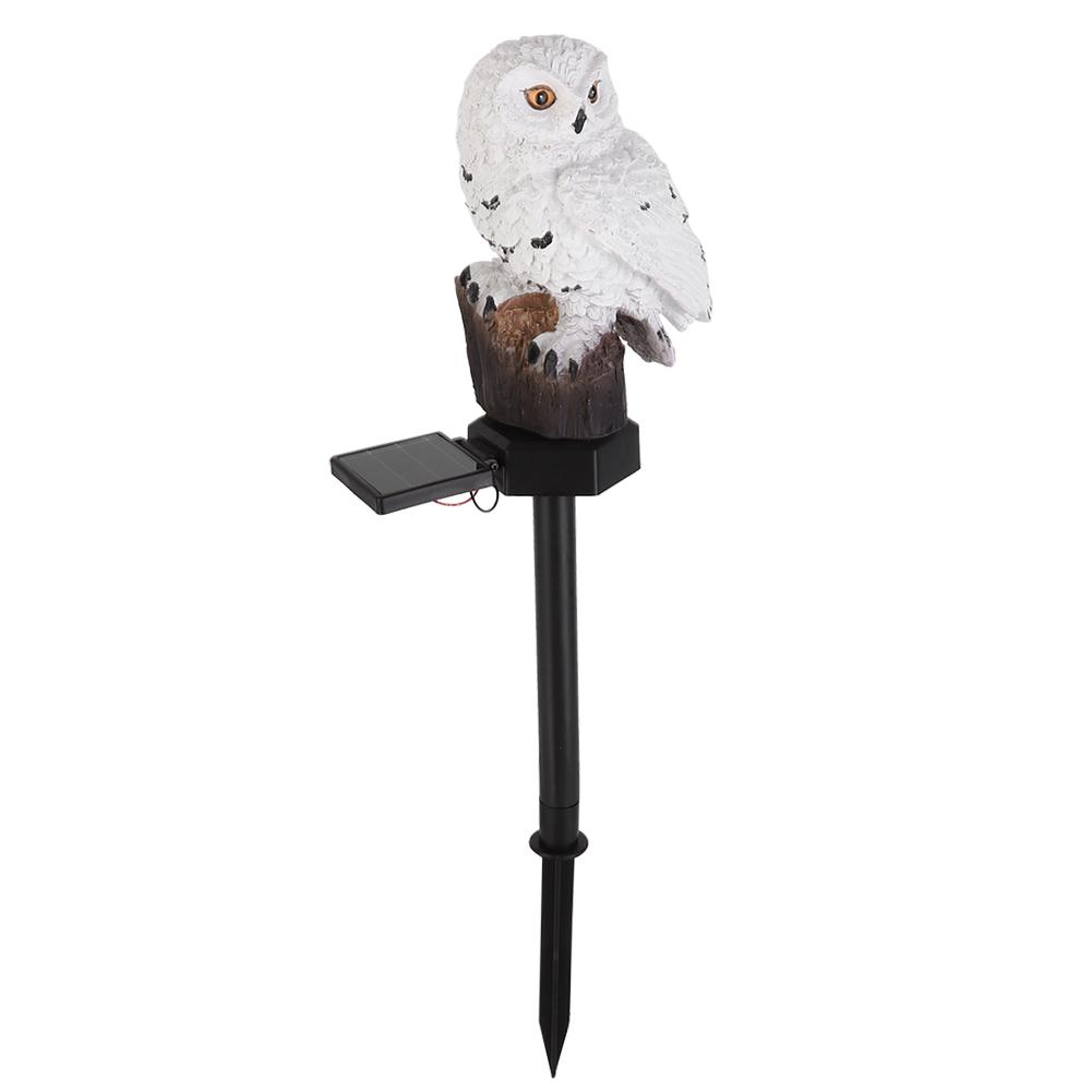 Owl     Lawn Ornament Waterproof Outdoor Yard Garden Lamp Decor