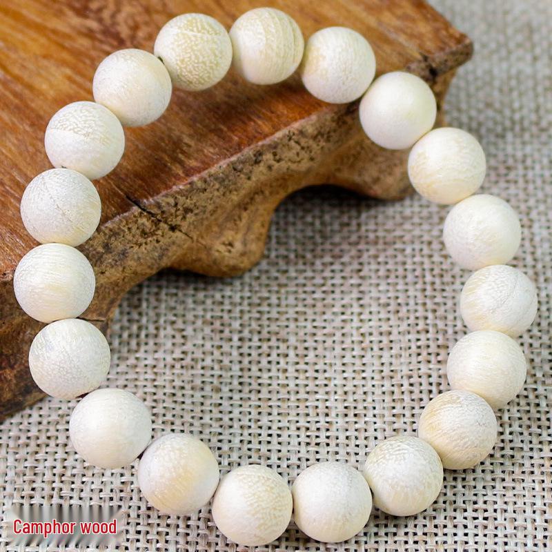 Sandalwood 10MM Single Loop Bracelets - Unisex Buddhist Beads Rosary Jewelry