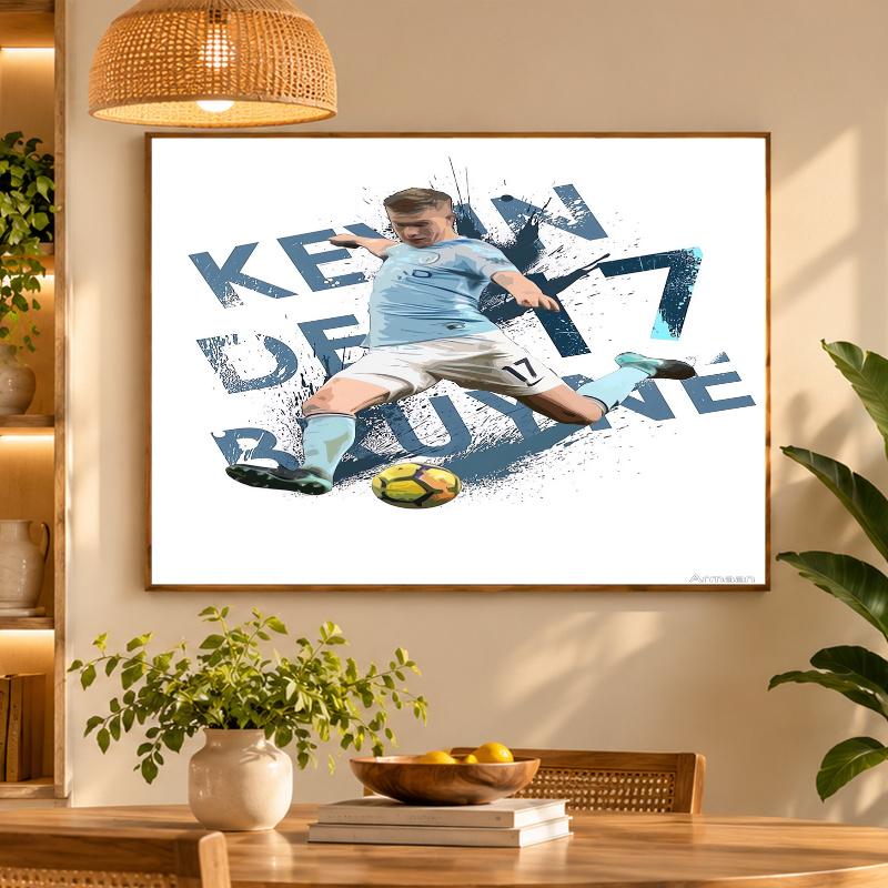 5D Diamond Painting Kevin De Bruyne DIY Full Drill Diamond Art Kit Home Decoration
