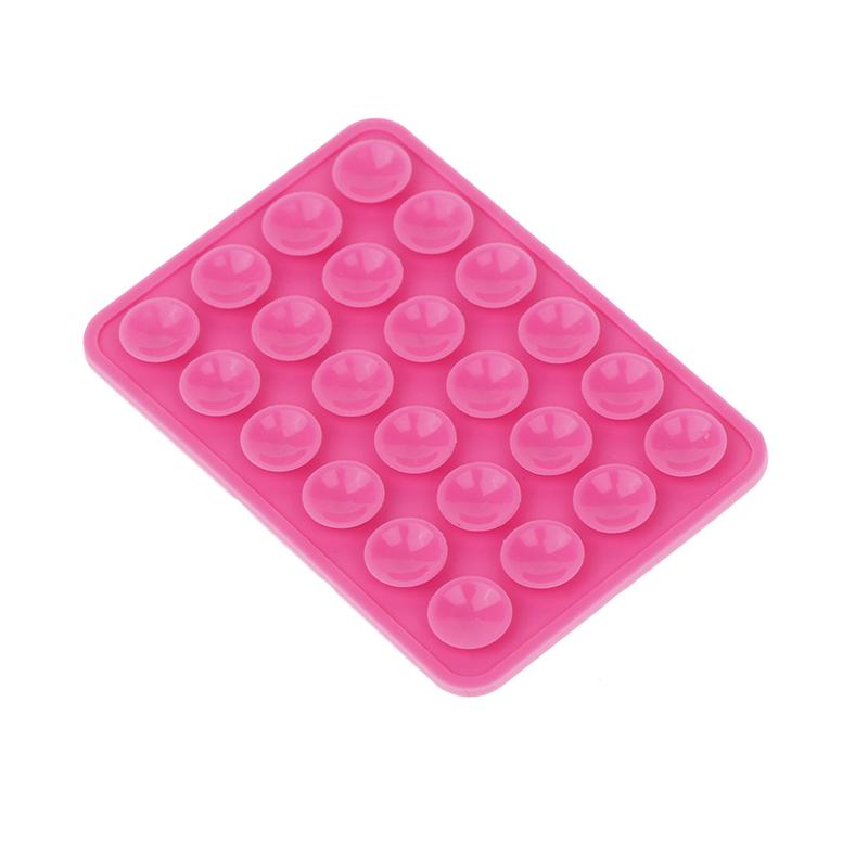 

Двусторонняя силиконовая присоска для фиксации мобильного телефона, присоска с клейкой основой розы красного