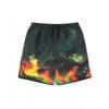 Flame Jogging Short Black