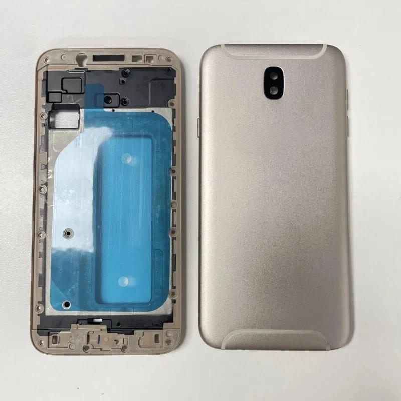 Pentru Samsung Galaxy J3 2017 J5 2017 J7 Pro J330F J530F J730F Carcasă LCD Cadru Frontal Capac Spate Baterie Piese de Schimb